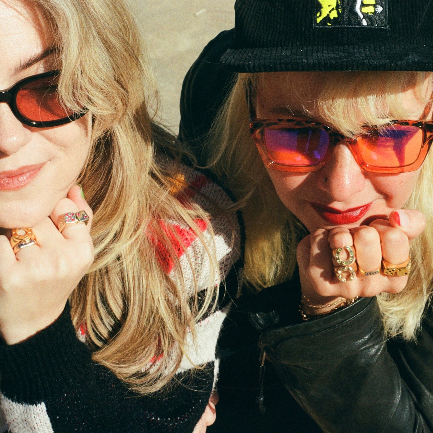 7 notch horseshoe ring