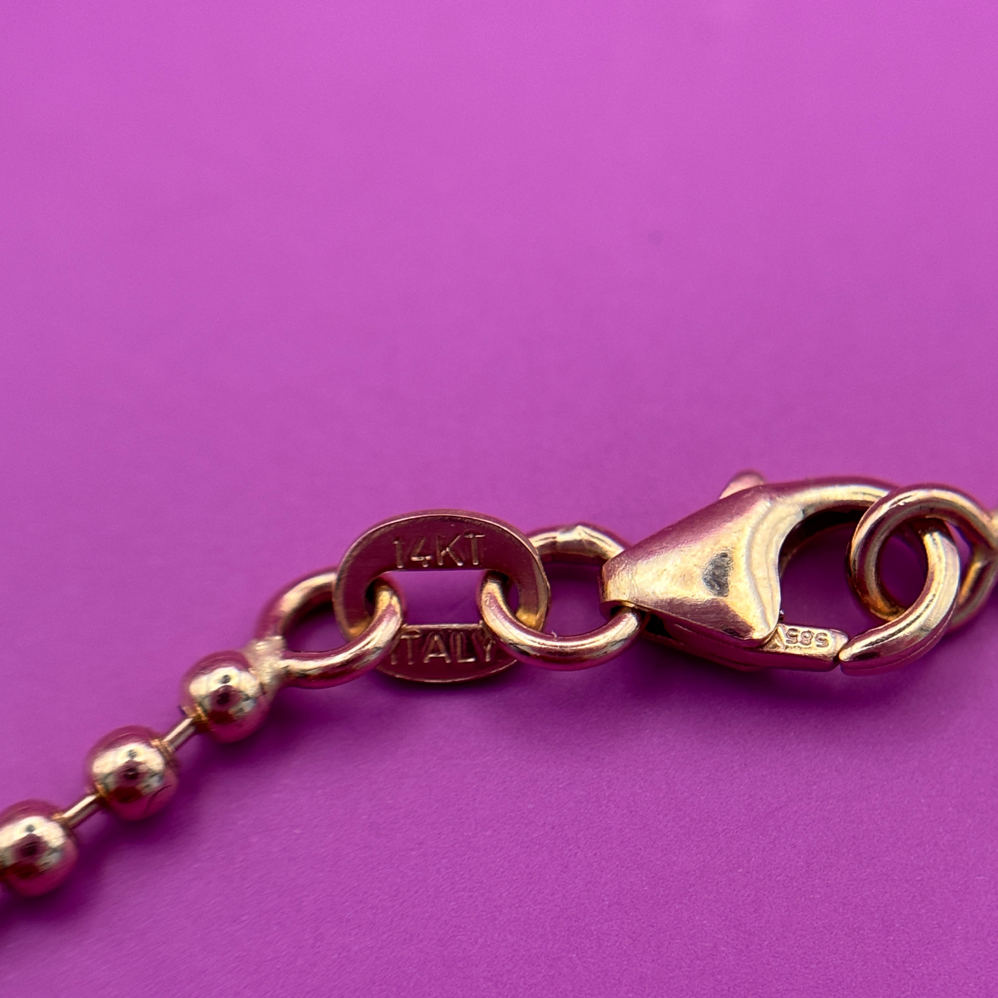 14k ball chain 22’’