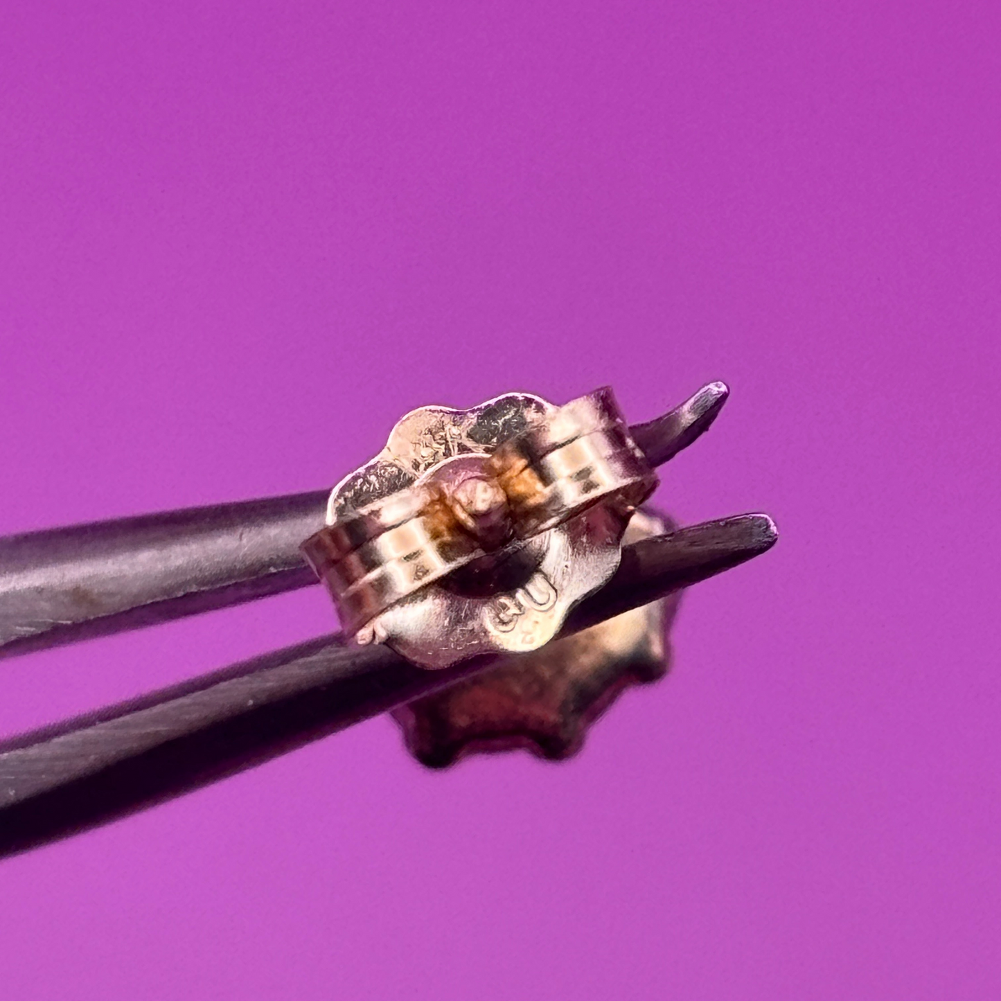 18k ladybug studs earrings