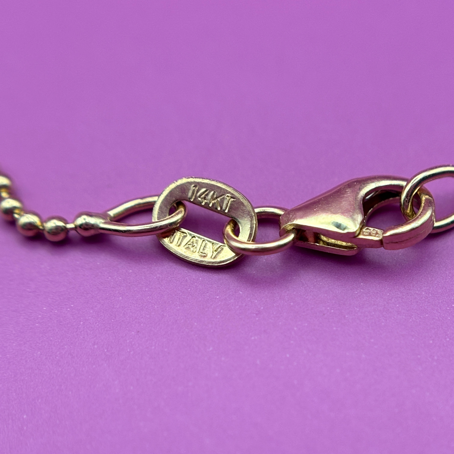 14k ball chain 16’’, 18’’, 20’’, 22”, 24”