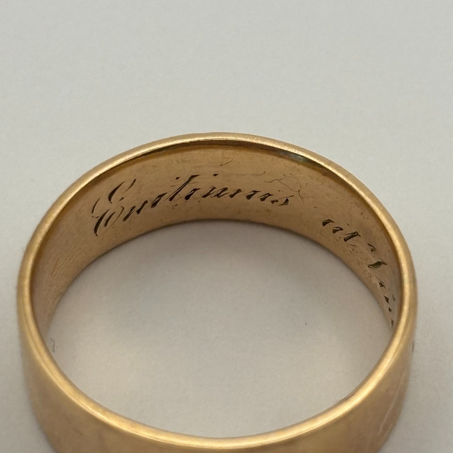 14k antique cigar band