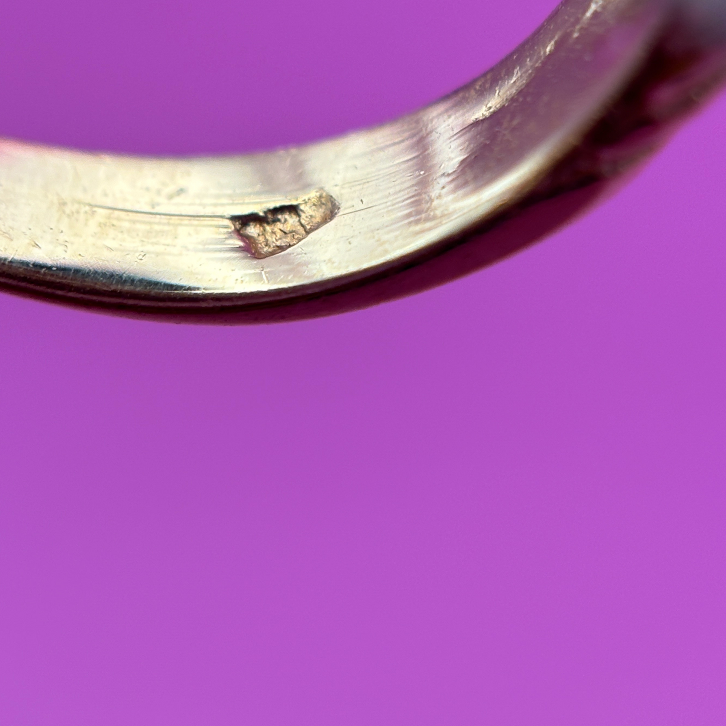 14k toi et moi croissant ring