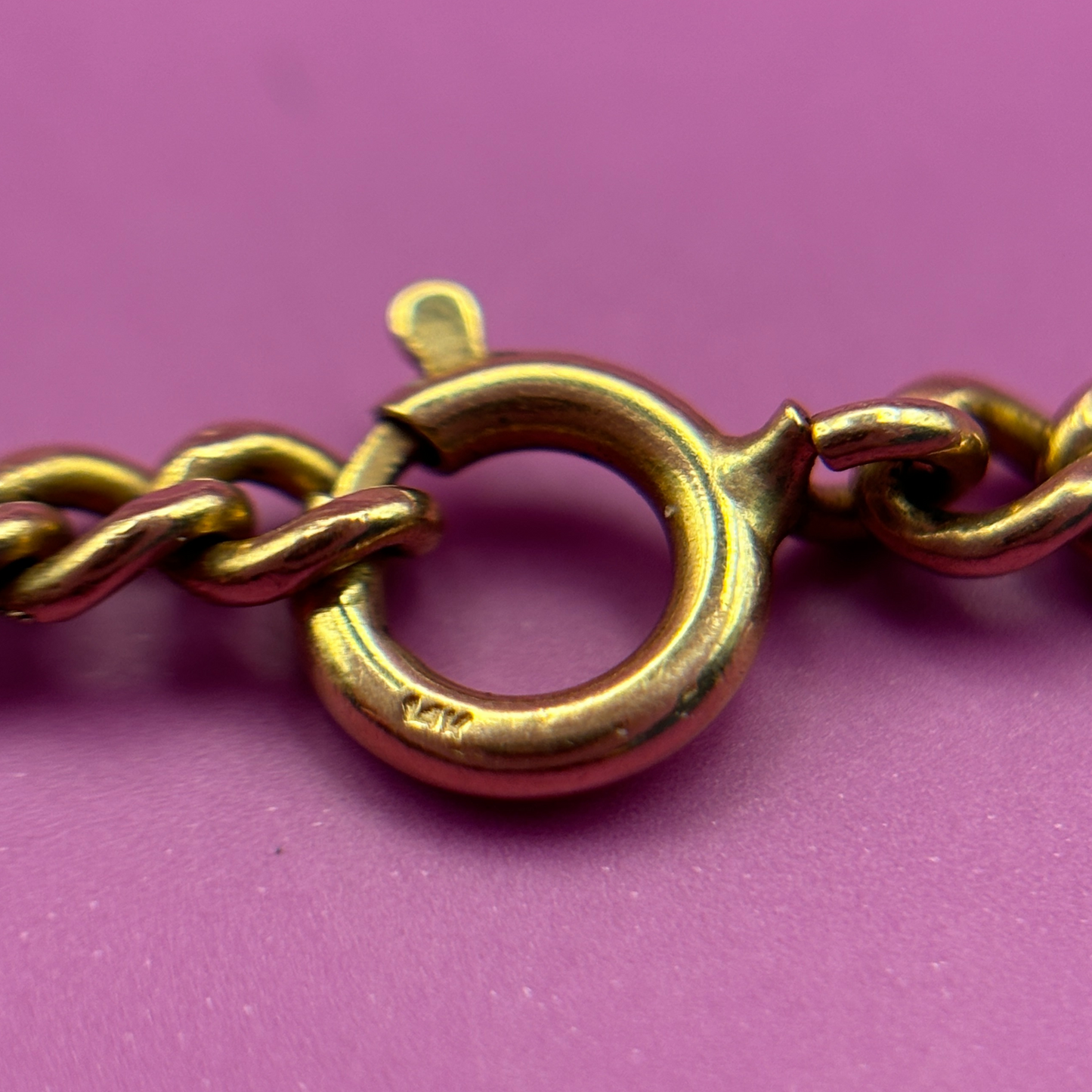 10k curb chain, 9.4g, 22"x2.7mm