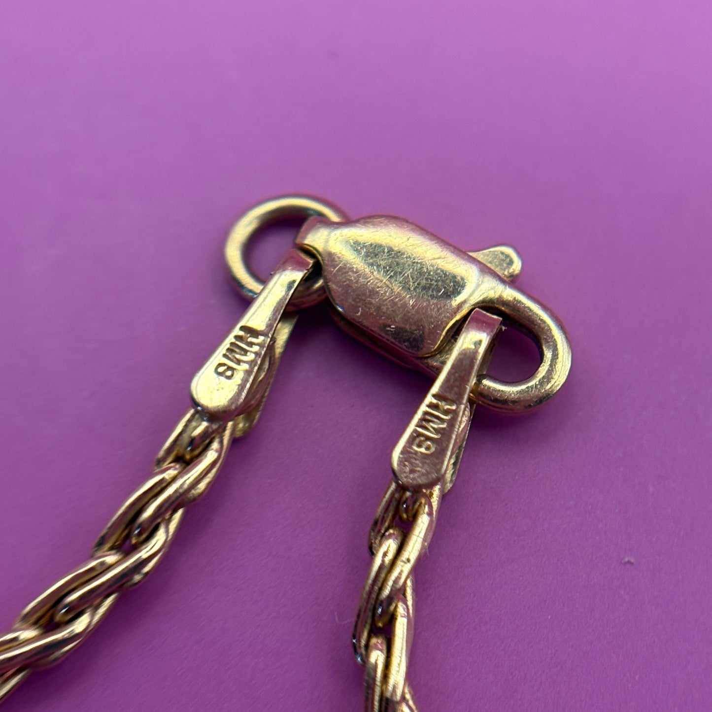 14k hayseed chain 24"