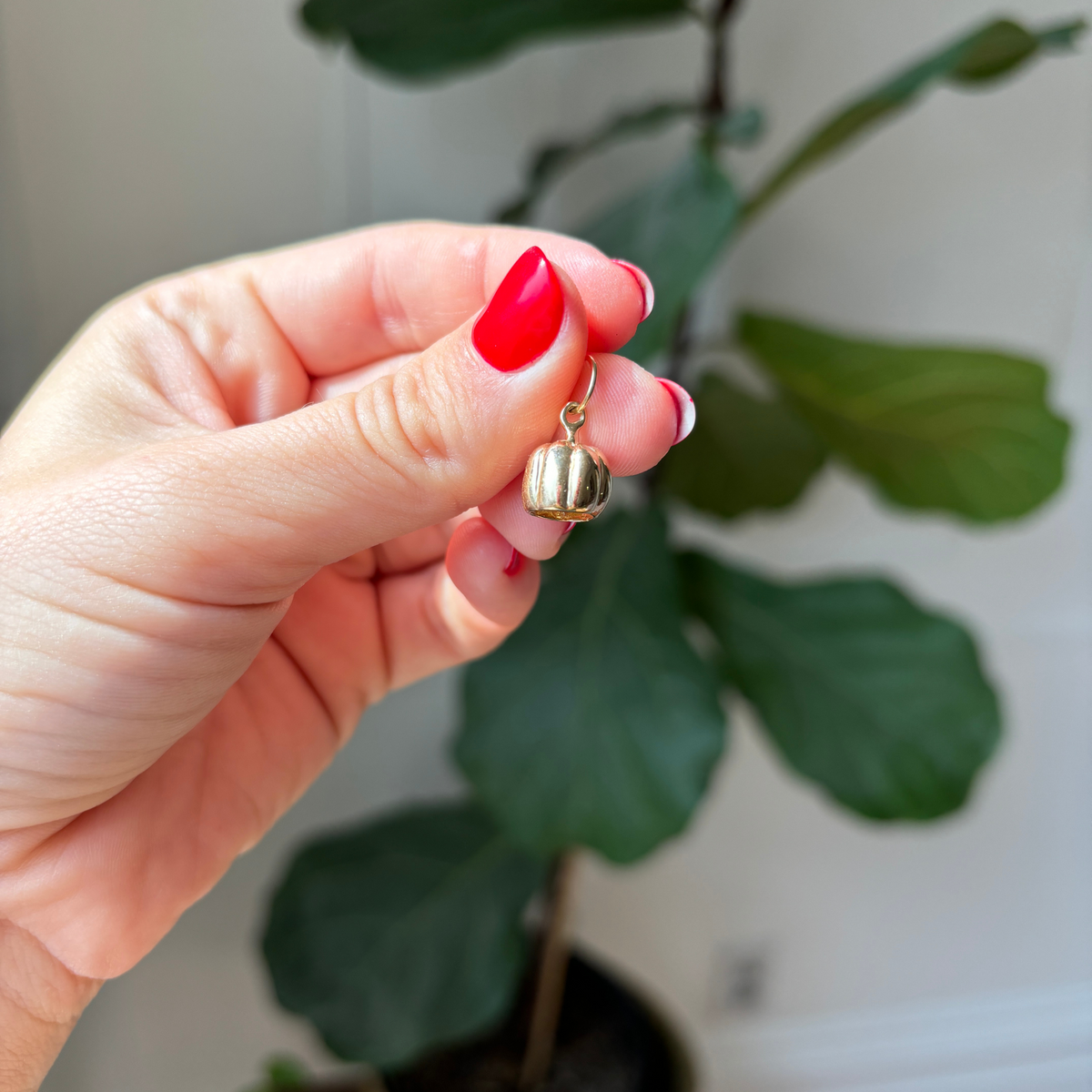 jack-o-lantern charm