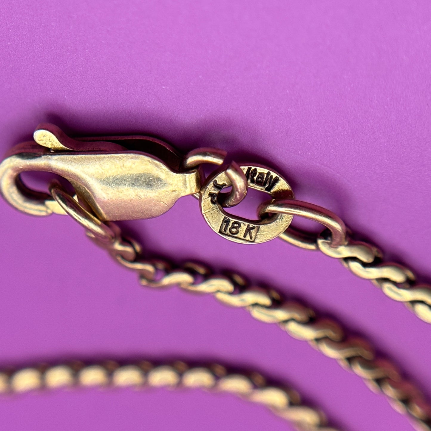 18k dimensional s chain 7.4g 21" x 1.7mm