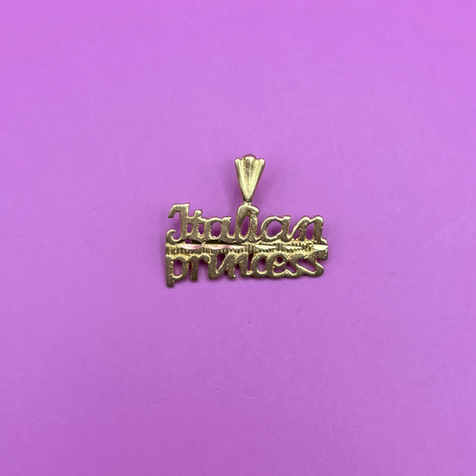 14k Italian princess by Michael Anthony charm