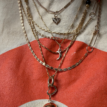14k mini heart bracelet conversion charm