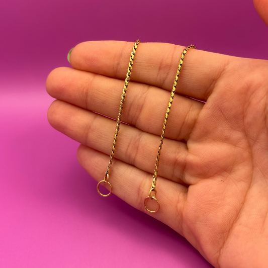 18k dimensional s sans-a-clasp 27"