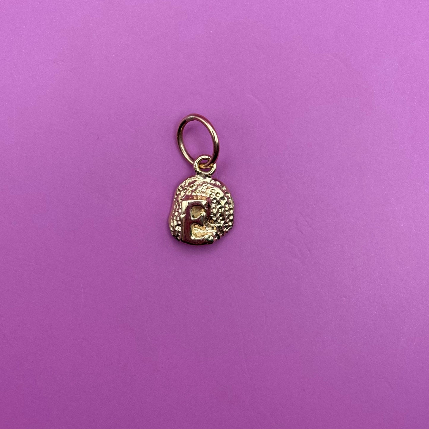 10k letter E grillz conversion charm