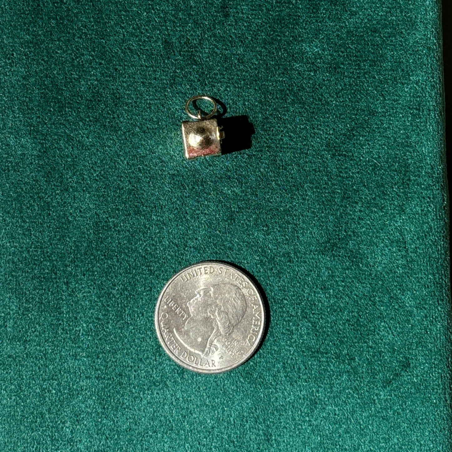 14k jack in the box charm