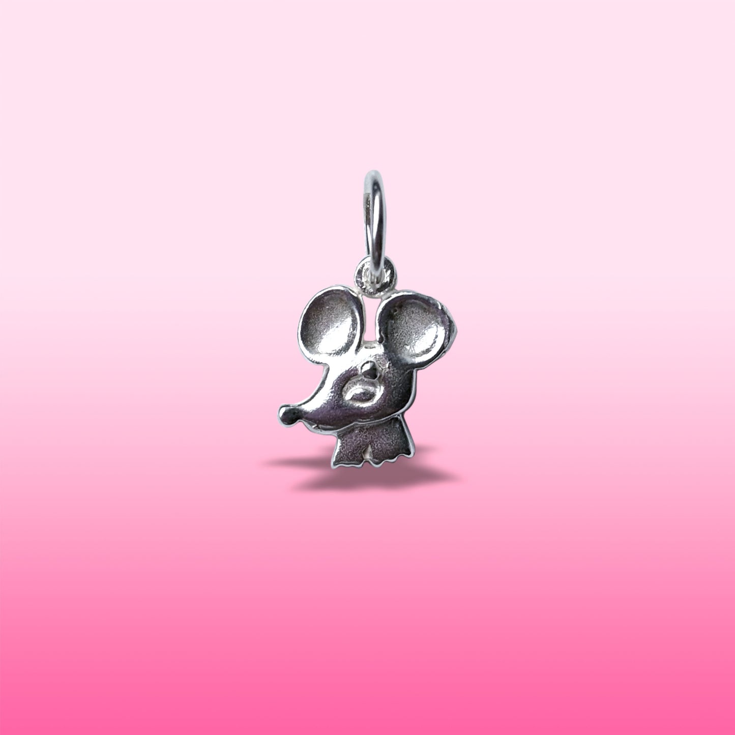 silver the rat charm