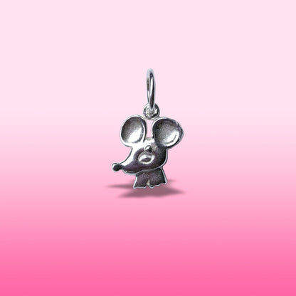 silver the rat charm