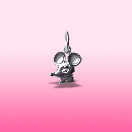 silver the rat charm