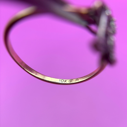 10k letter R ring