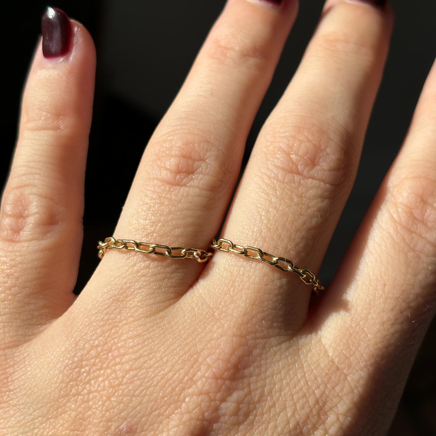 14k biker chain ring