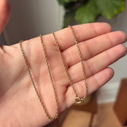 14k biker chain 21.5"
