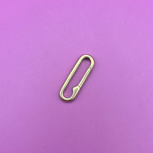 14k safety pin like connector