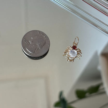 the jeweled spider charm