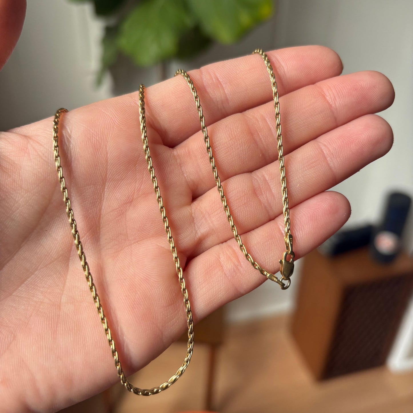 14k hayseed chain 24"