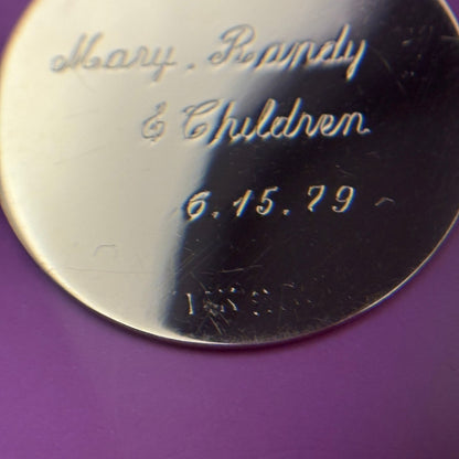 14k virgo medallion charm