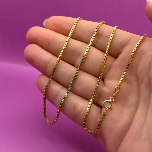 14k box chain 20’’