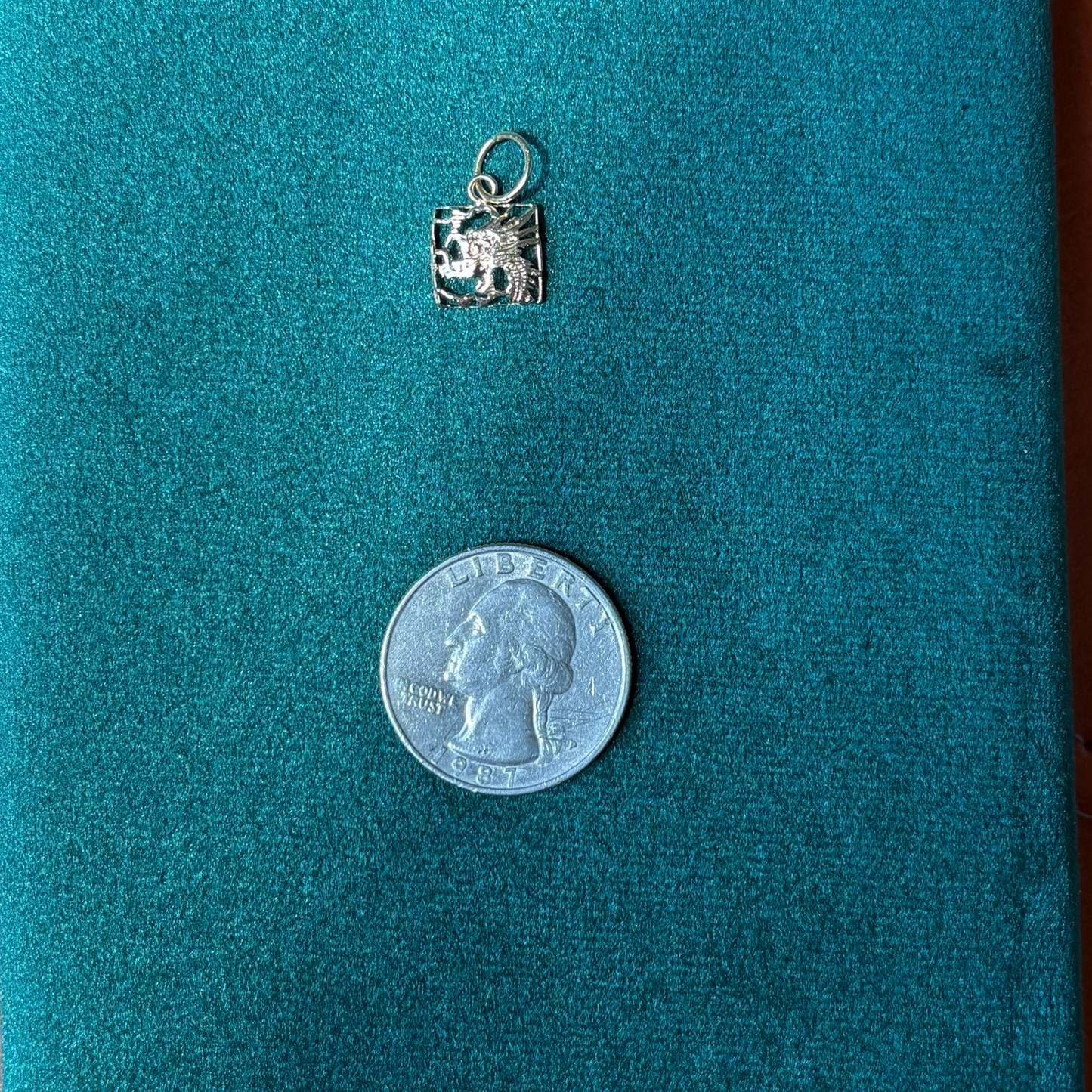 18k dragon clasp conversion charm