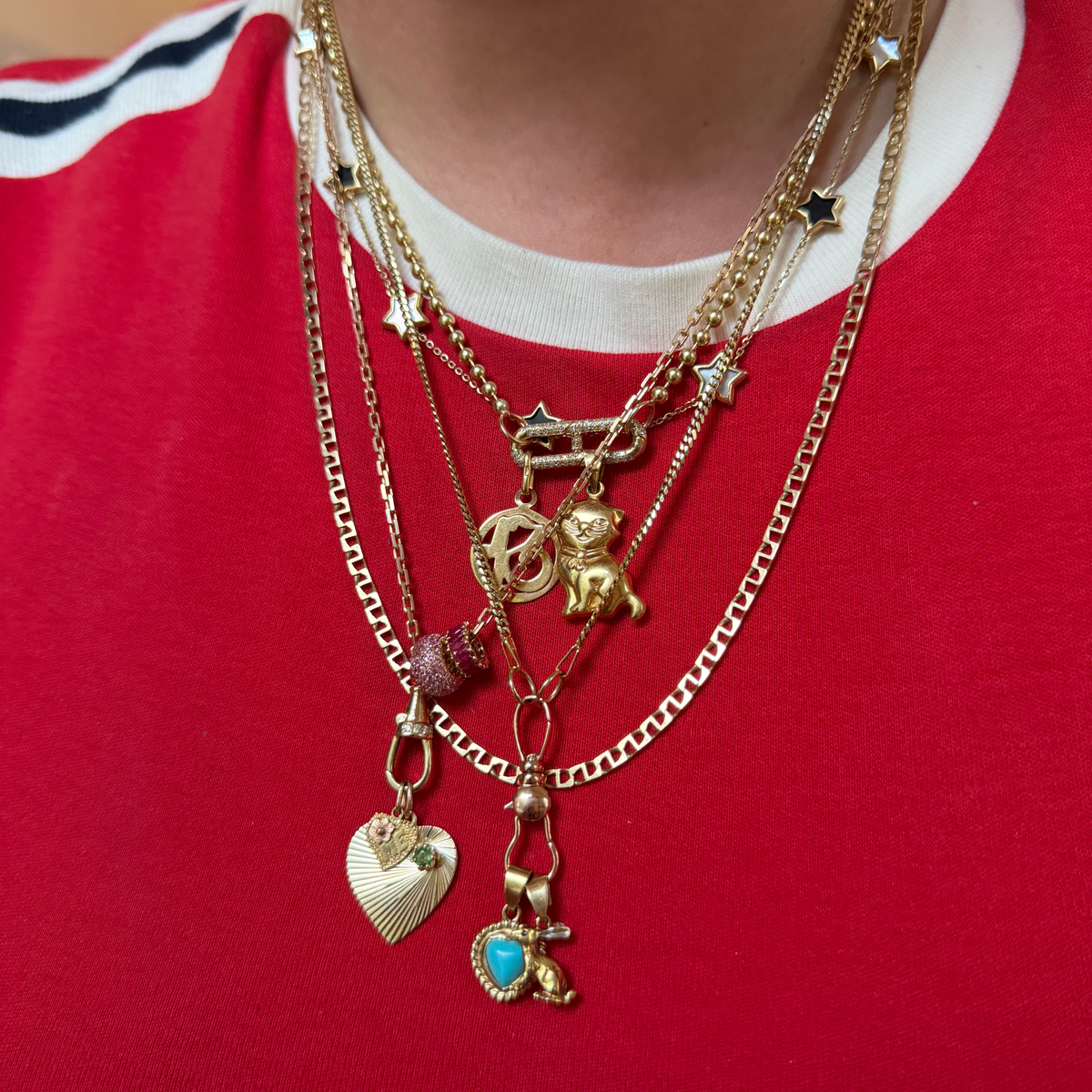 14k square mariner chain 22.25"