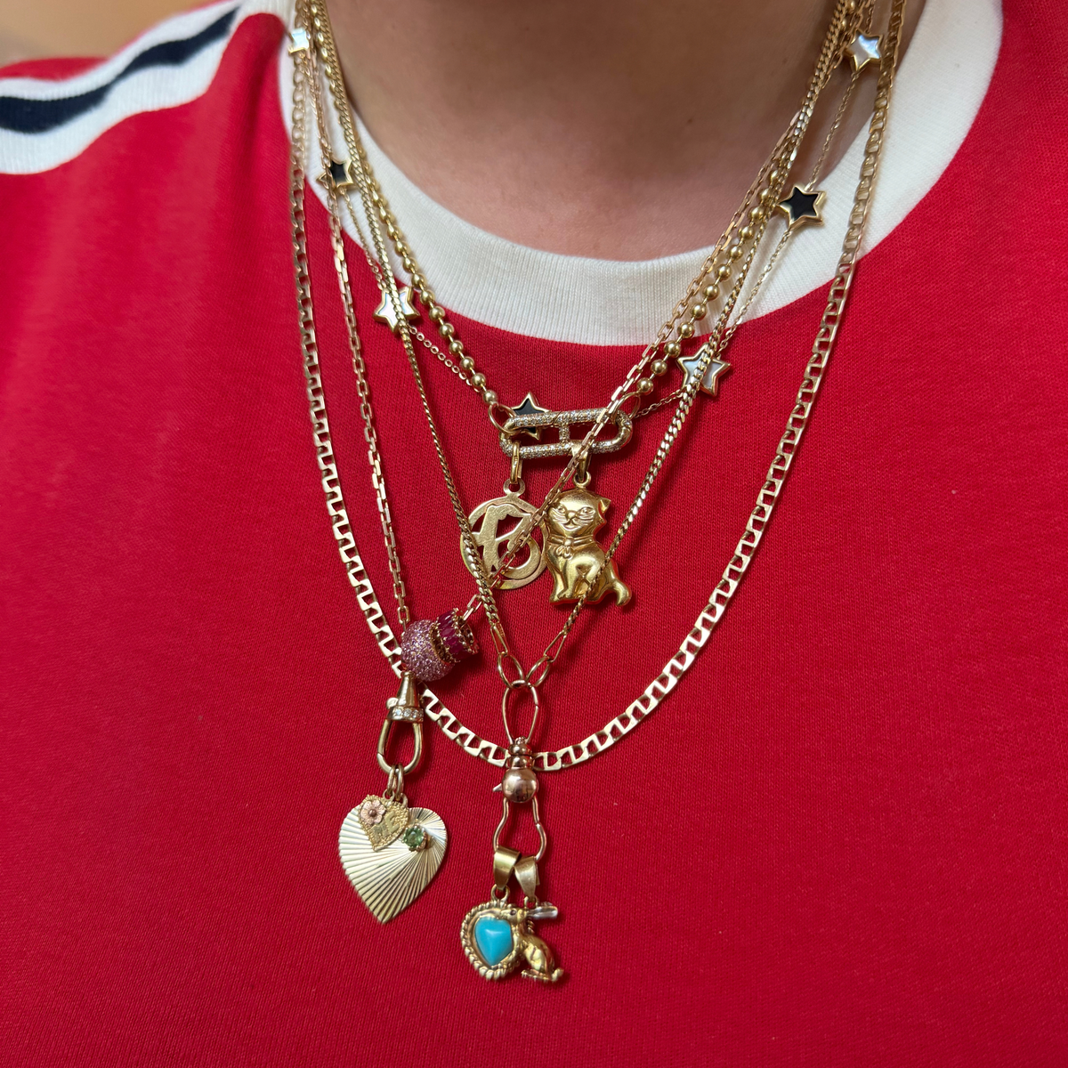 14k curb sans-a-clasp chain 20.5"