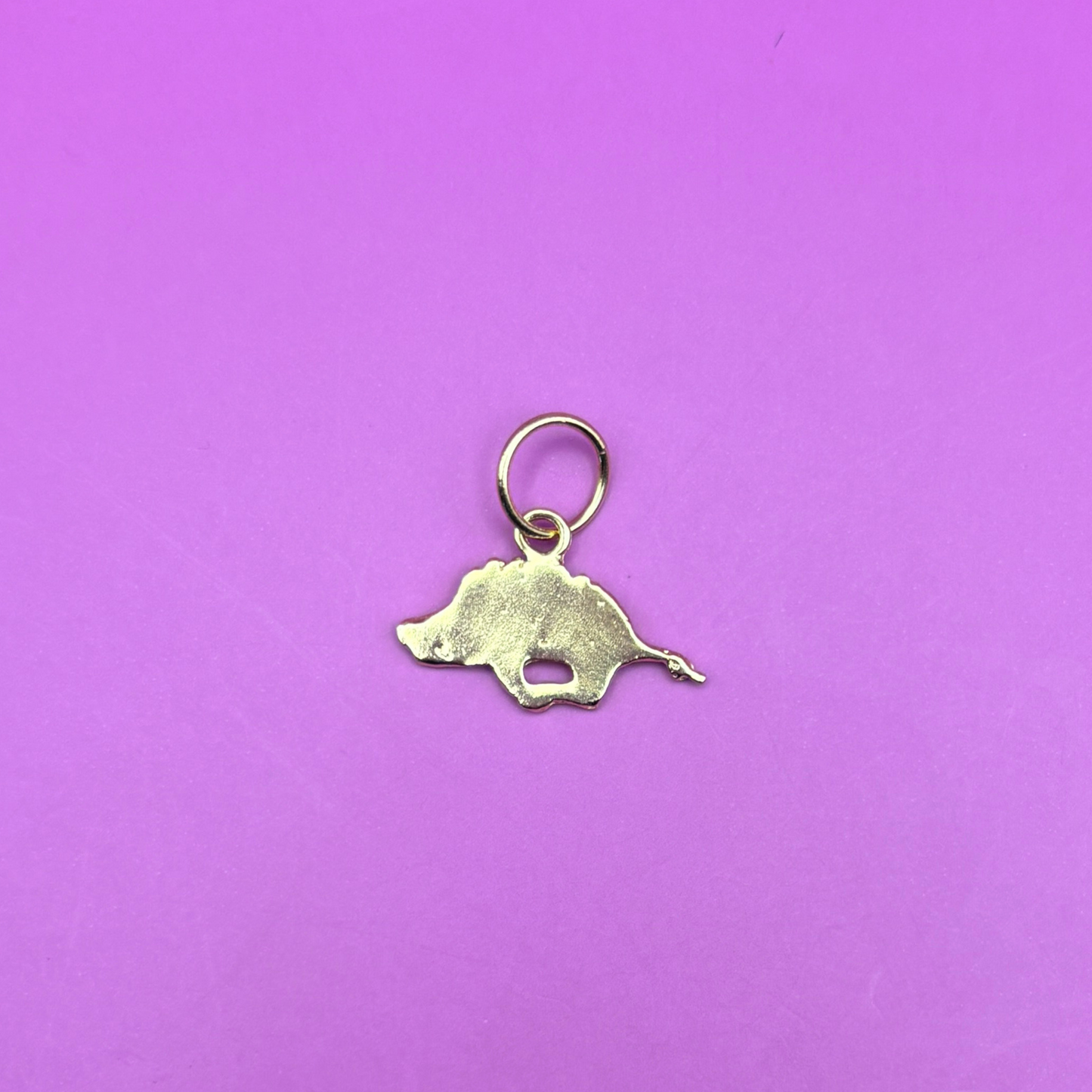 14k running hog charm