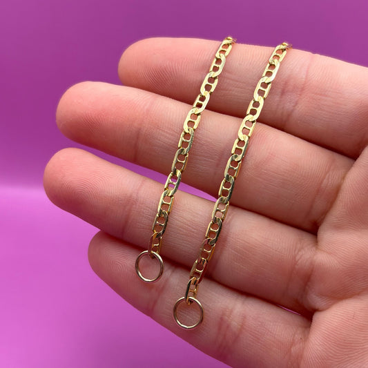 14k mariner sans-a-clasp chain 18.25"