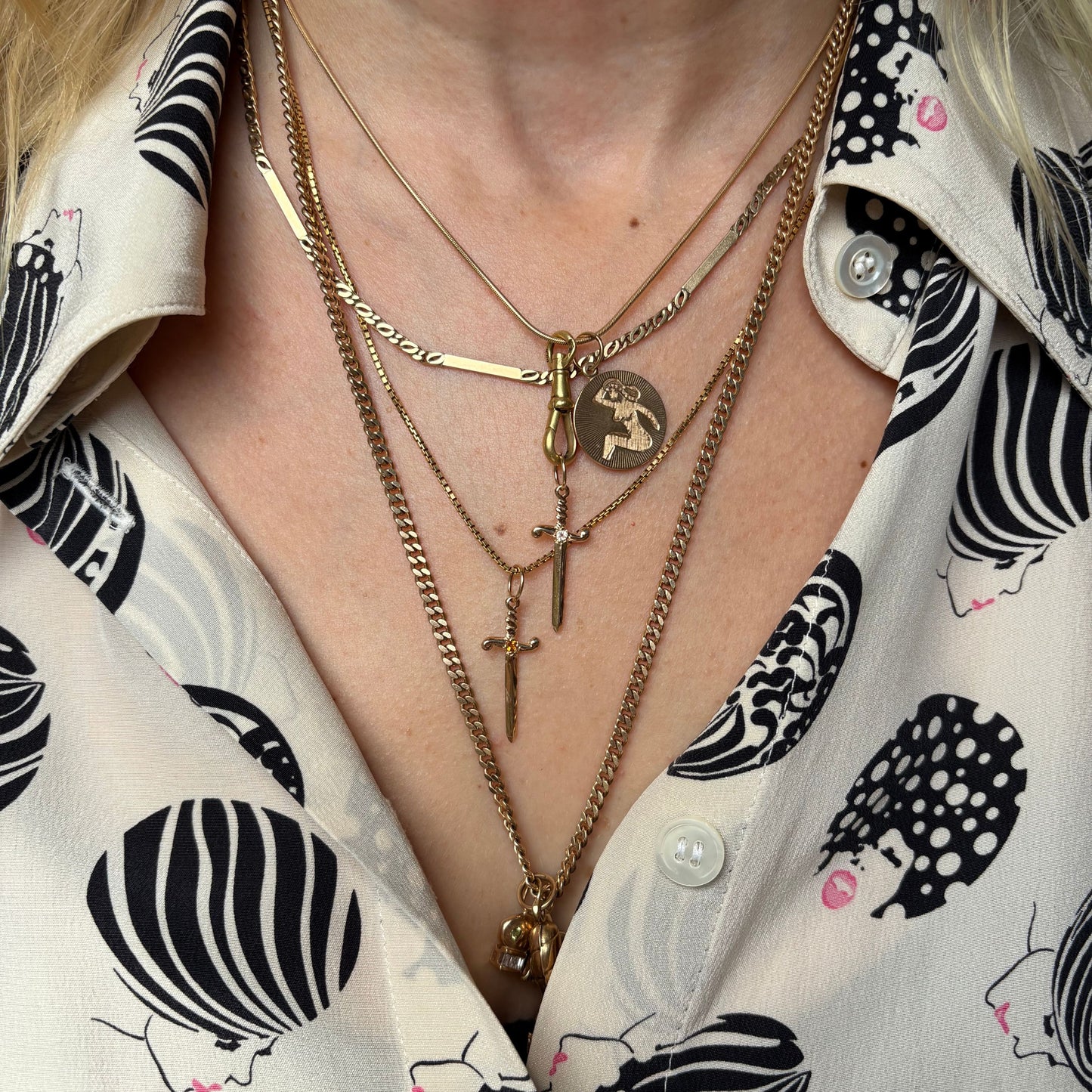 14k snake chain 16.5"