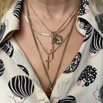 14k snake chain 16.5"