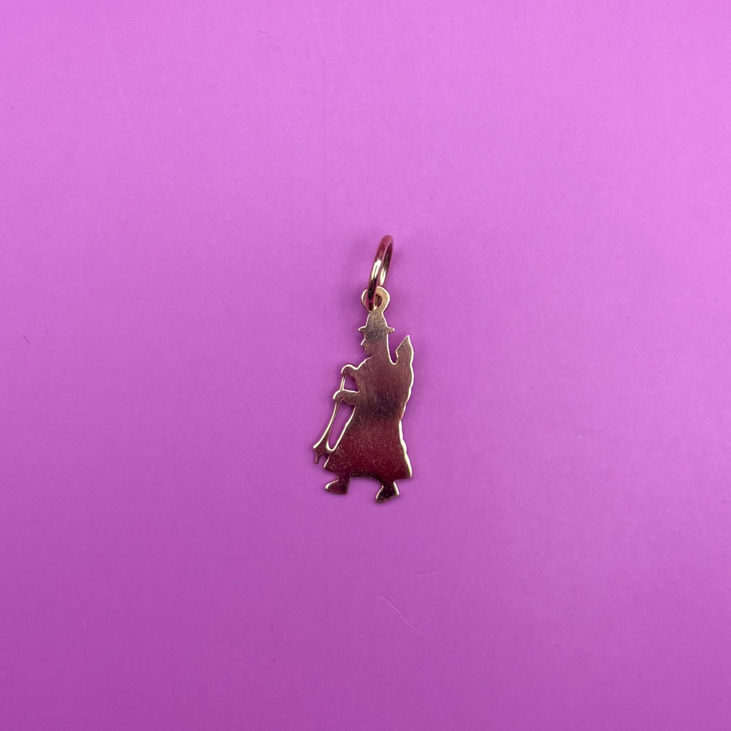 18k meso woman with babe charm
