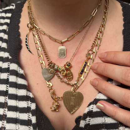 14k cable chain 18"