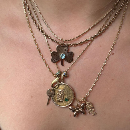 14k snail chain by Unoaerre 17.75"
