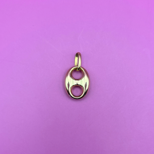 14k puffy mariner charm