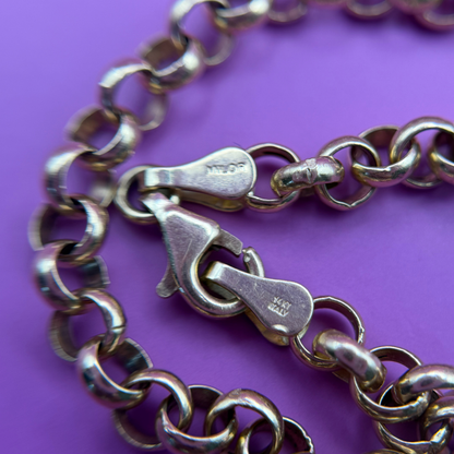 14k rolo bracelet 7.5"