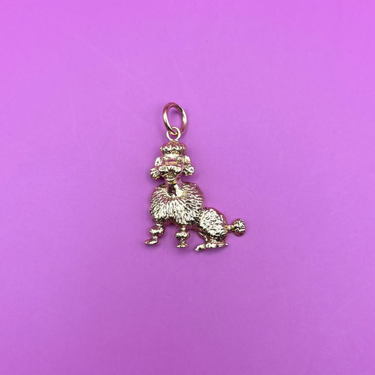 9k poodle charm