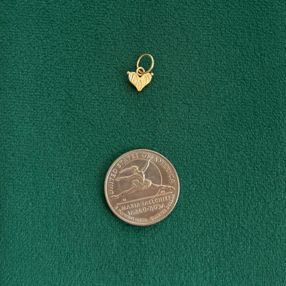 14k mini heart bracelet conversion charm
