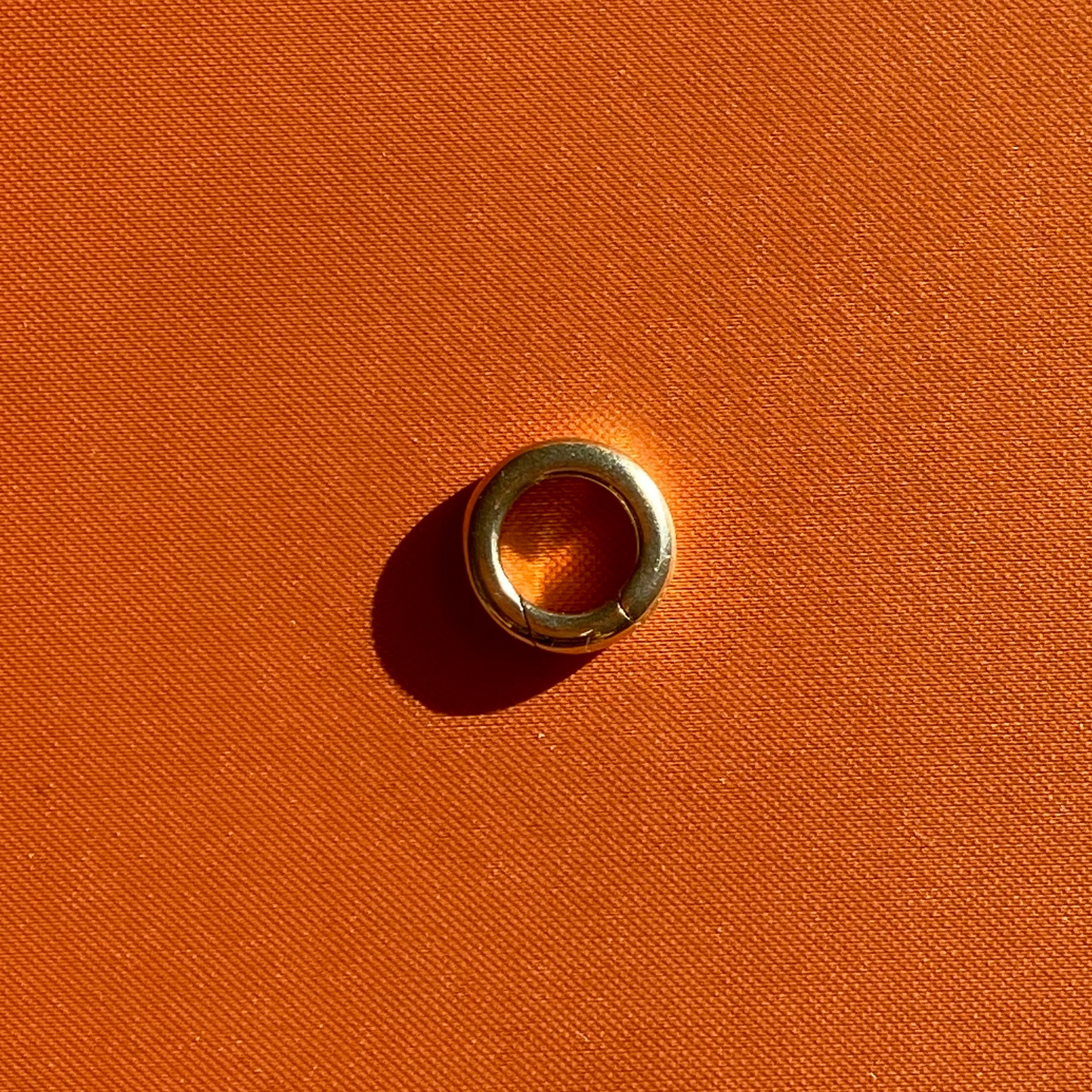 14k round push connector 10mm