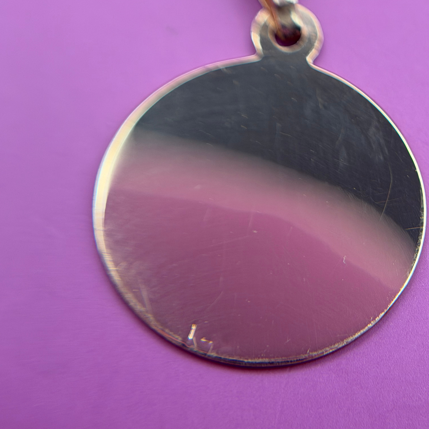 14k Scorpio medallion charm