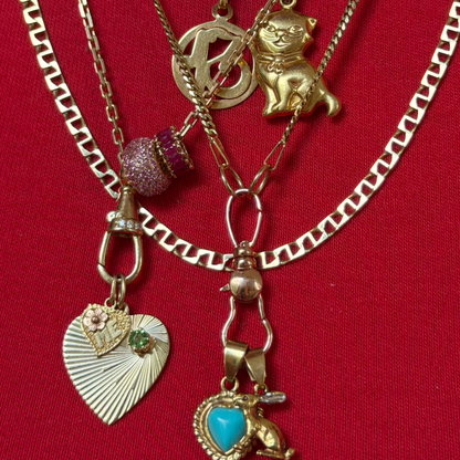 14k curb sans-a-clasp chain 20.5"