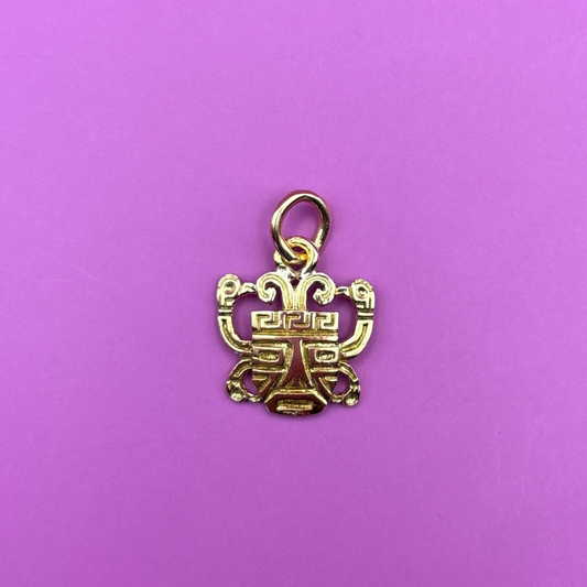 18k meso american charm