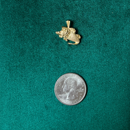 14k fish charm by Michael Anthony