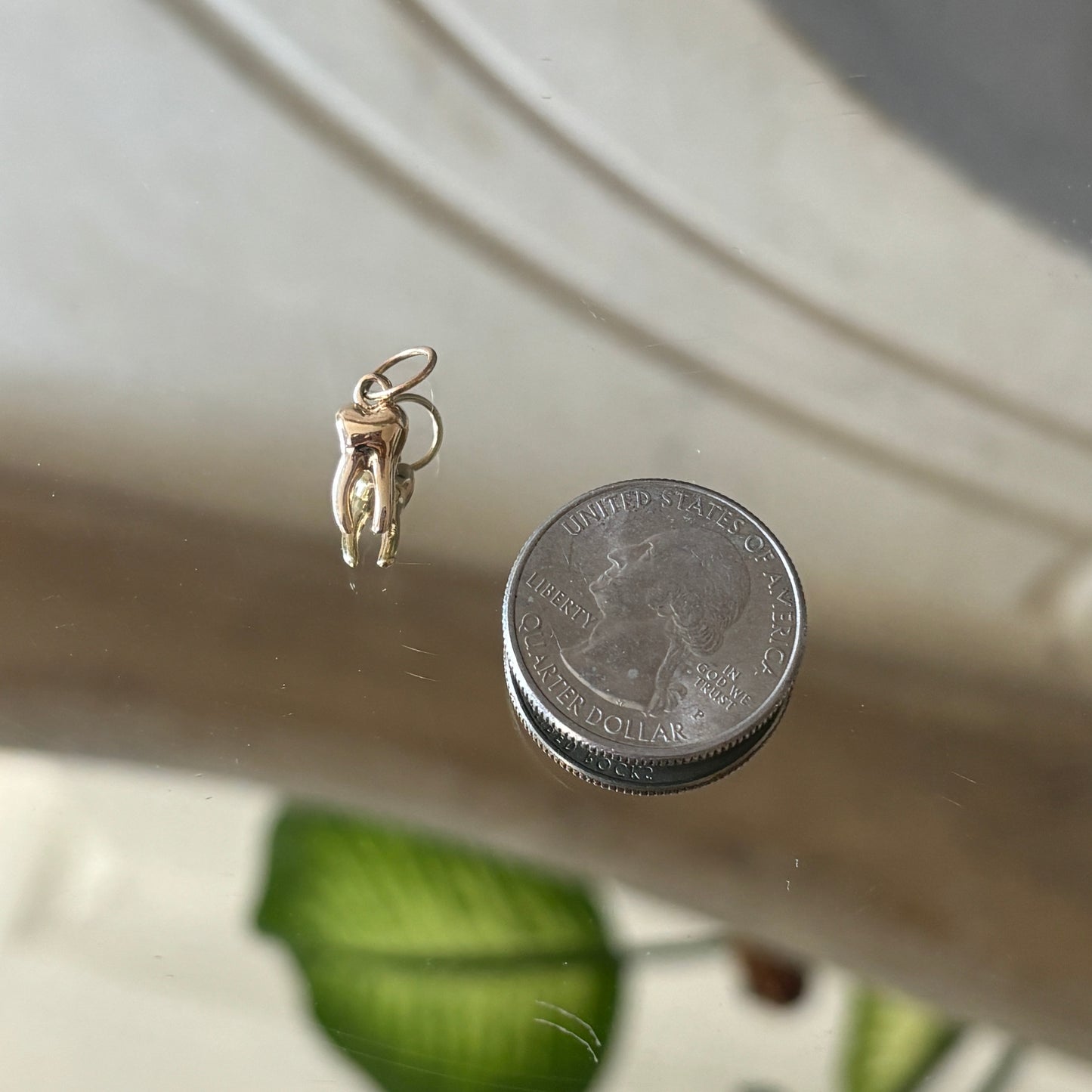 baby tooth charm