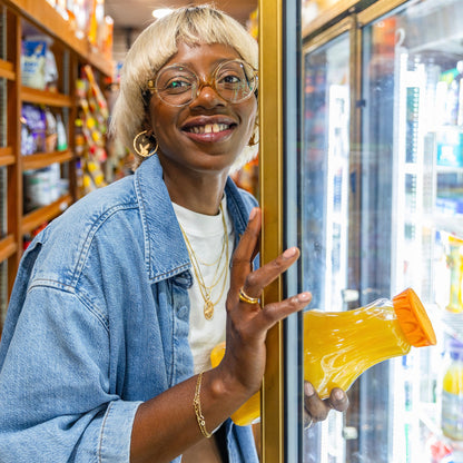 14k rust enamel ladybug charm