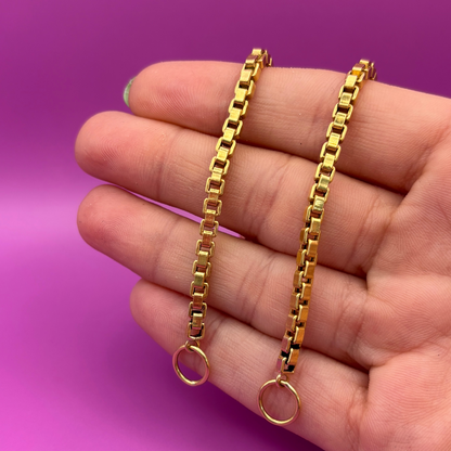 18k epic box sans-a-clasp chain 15"