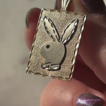 14k playboy bunny by Michael Anthony plate charm