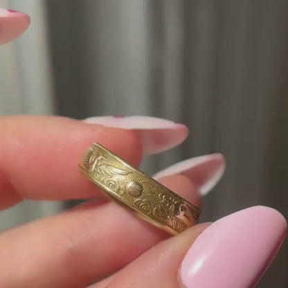 19k dragon wraparound ring